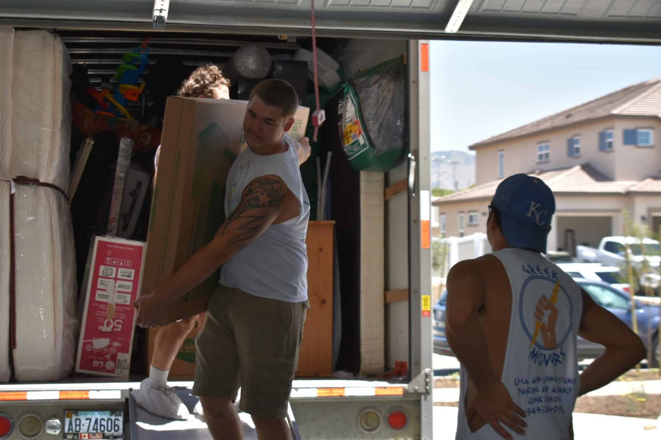 CA furniture delivery professionals